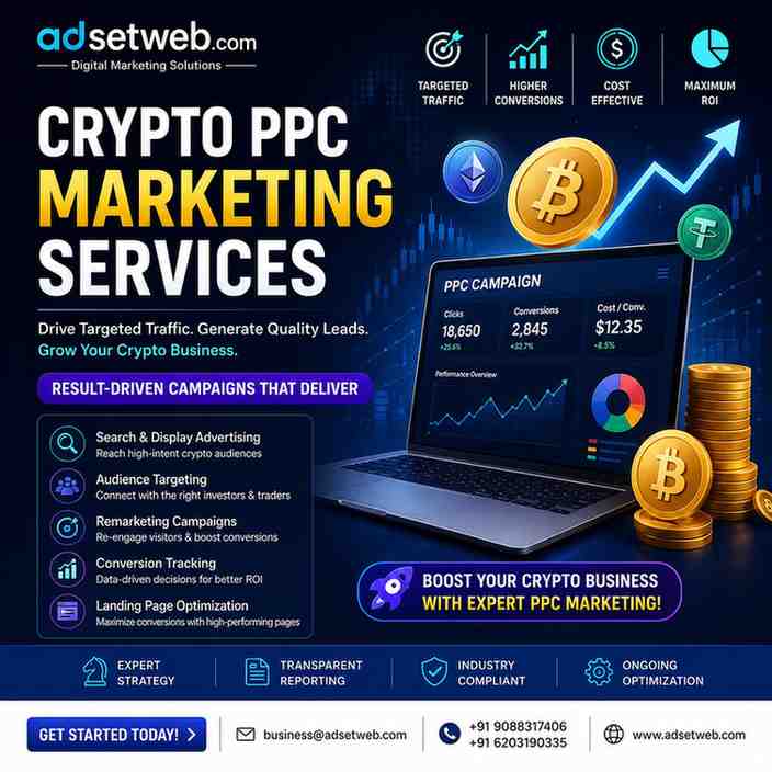 Crypto PPC Marketing Solutions