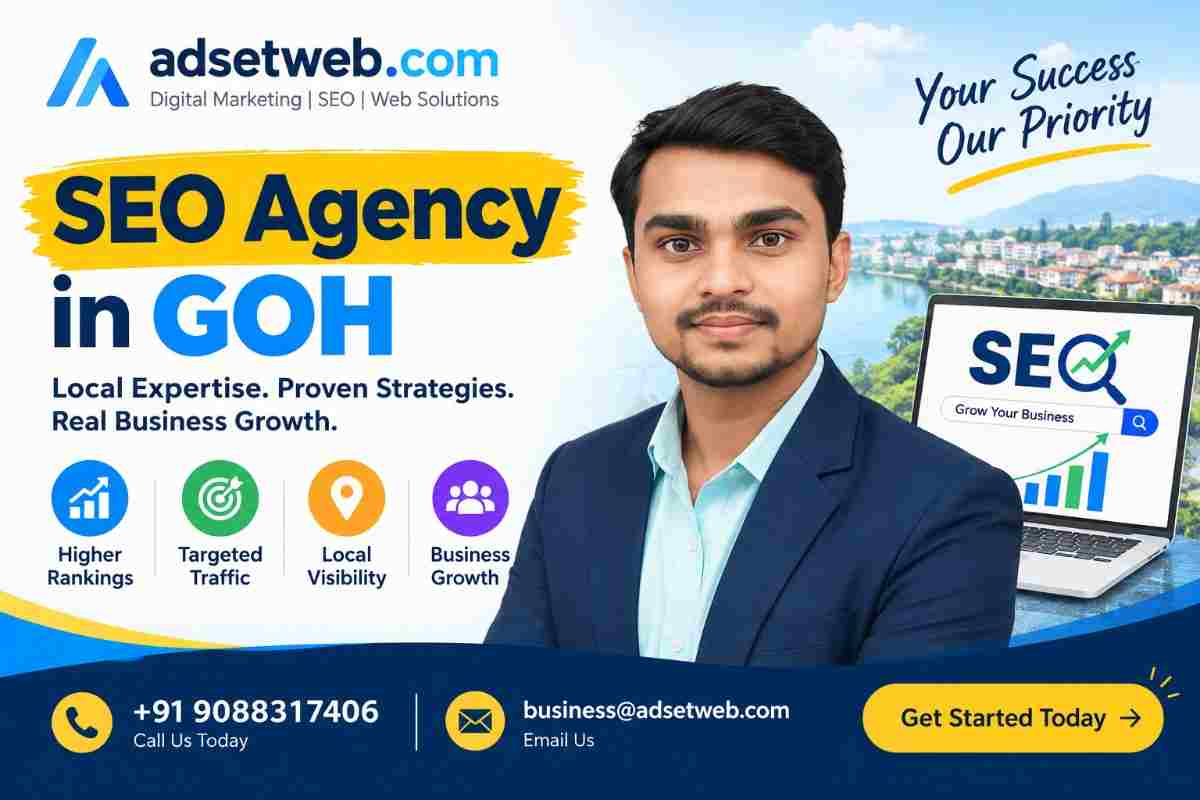 Professional SEO services in GOH by adsetweb.com